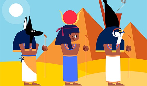 Affiche du film 1 heure, 1 mythe en famille : les dieux égyptiens 