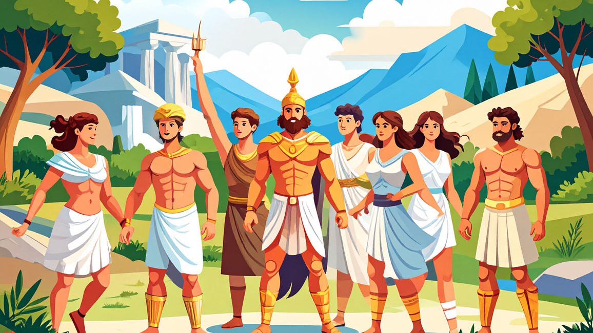 Affiche de l'événement Héros et Héroïnes de la mythologie grecque