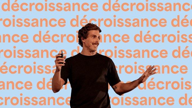 Affiche de l'événement Timothée Parrique : Inventer l'économie du futur