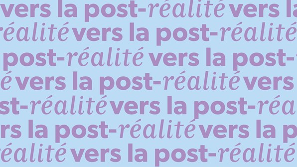Affiche du film Gérald Bronner  : Vers la post-réalité