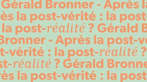 Affiche du film Après la post vérité, la post réalité ?