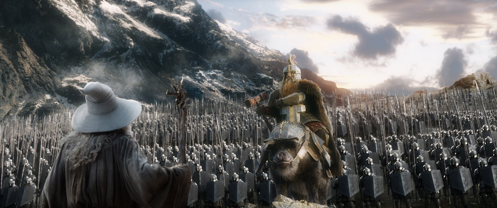 Affiche du film Le Hobbit : la Bataille des Cinq Armées