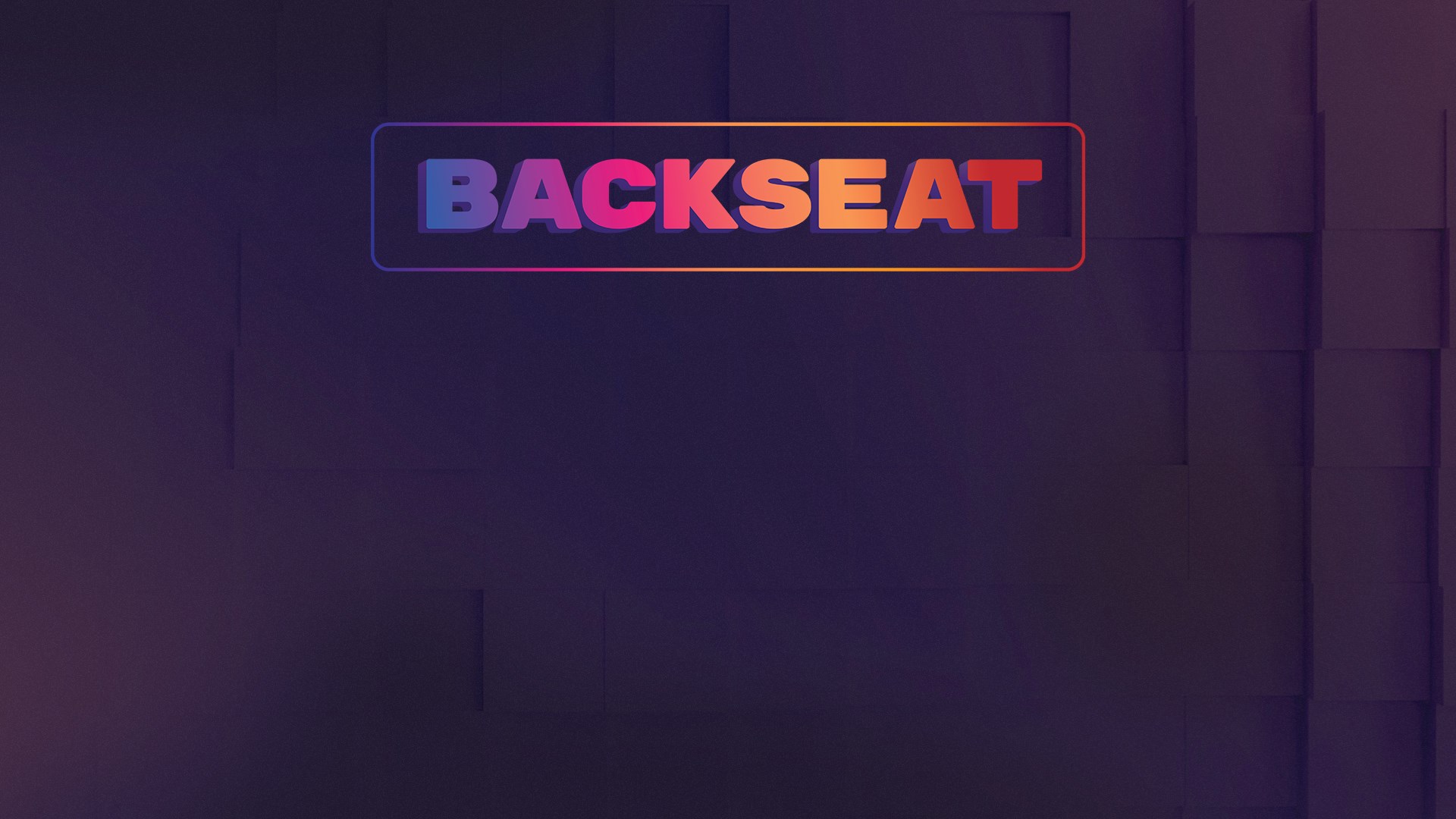 Affiche du film Backseat, le film