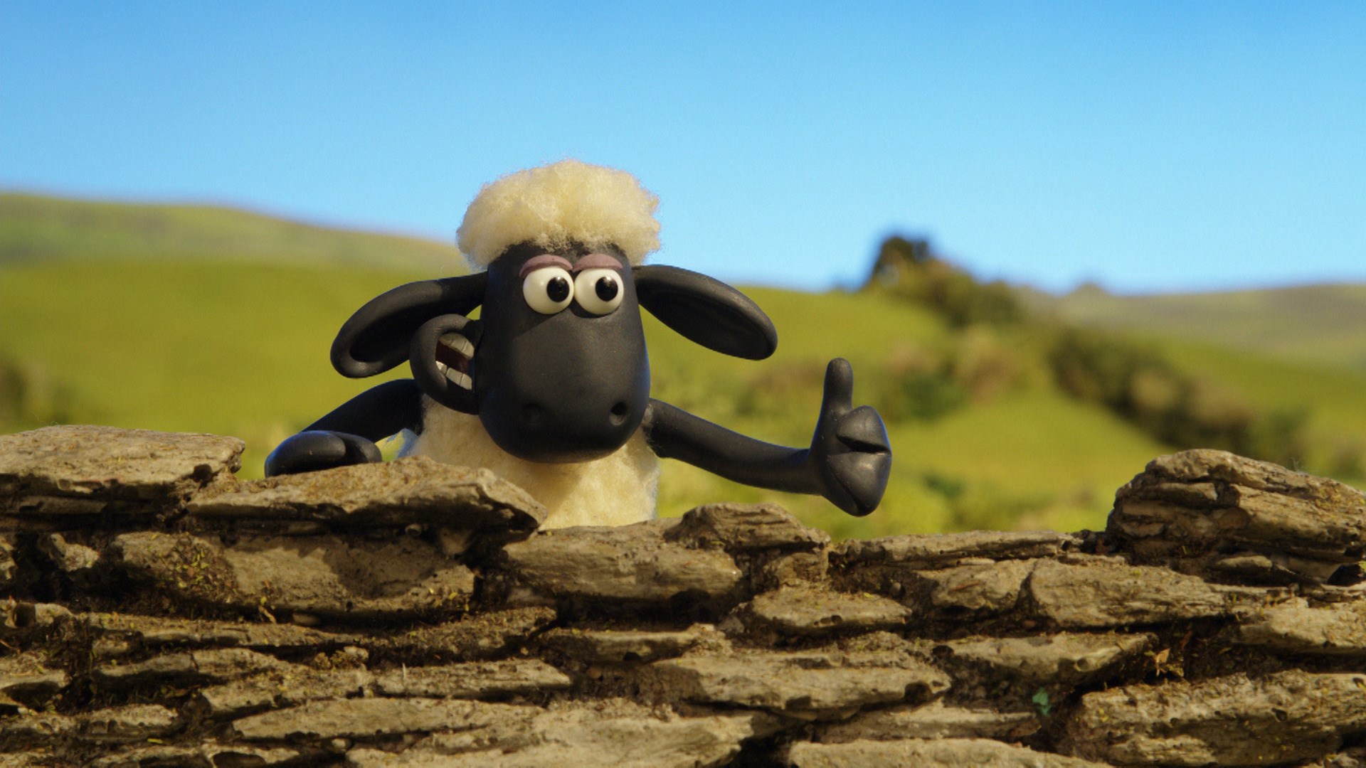 Affiche du film Shaun le mouton : la ferme en folie