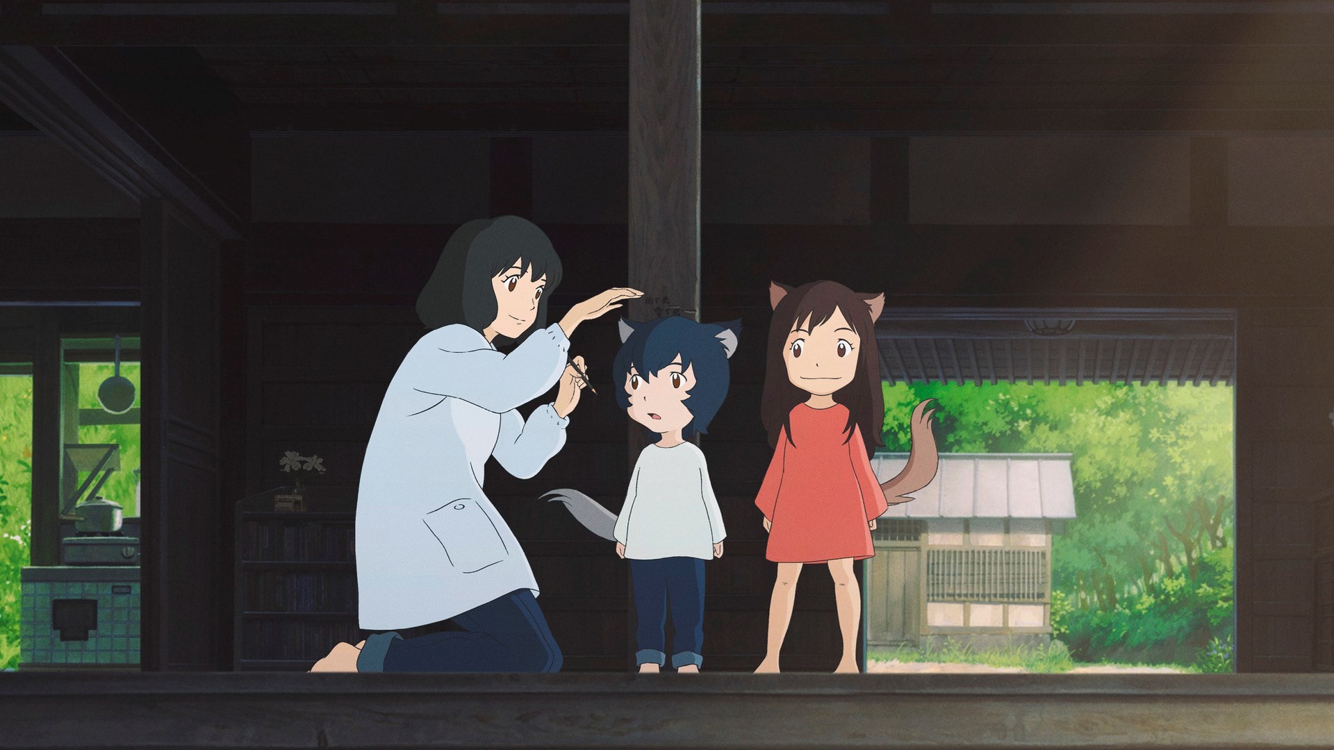 Affiche du film Les enfants loups, Ame & Yuki