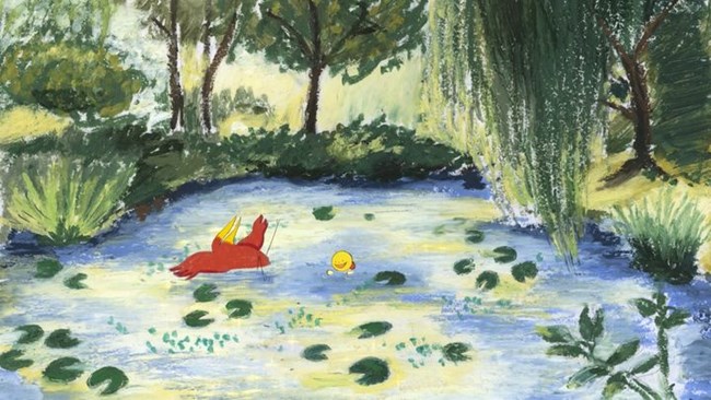 Affiche du film Patouille et Momo les contes de la forêt