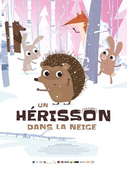 Affiche du film Un hérisson dans la neige