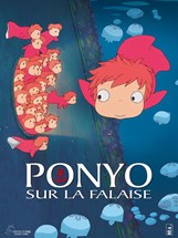 Affiche du film Ponyo sur la falaise