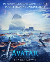Affiche du film Avatar : la voie de l'eau