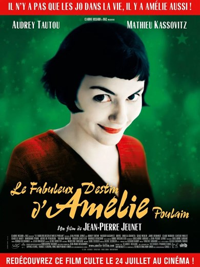 Affiche du film Le Fabuleux destin d'Amélie Poulain