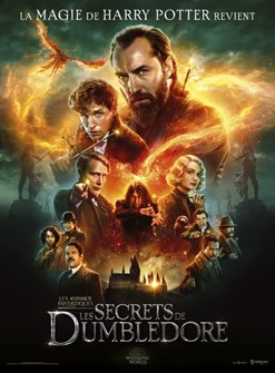 Affiche du film Les Animaux Fantastiques Les Secrets de Dumbledore
