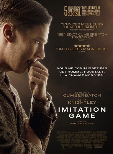 Affiche du film Imitation Game : la science, c'est politique