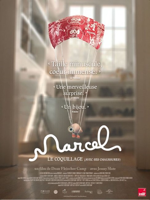 Affiche du film Marcel, le Coquillage (avec ses chaussures)