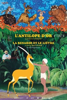Affiche du film L'antilope d'or, la renarde et le lièvre