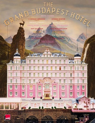 Affiche du film The Grand Budapest Hotel