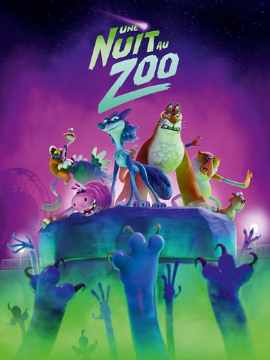 Affiche du film Une nuit au zoo