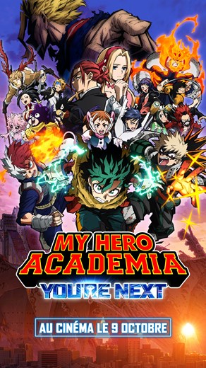 Affiche du film My Hero Academia: You're Next