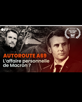 Affiche du film Guerre des arbres ou l'A69