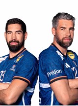 Affiche du film Les frères Karabatic, une masterclass en or