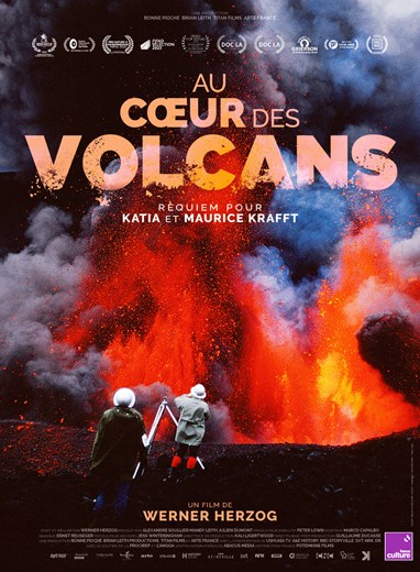 Affiche du film Au cœur des volcans