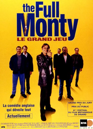 Affiche du film The Full Monty / Le Grand jeu