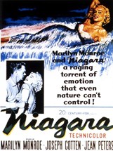 Affiche du film Niagara : Marilyn Monroe, derrière l'icône