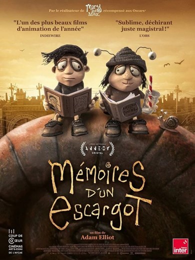 Affiche du film Mémoires d'un escargot