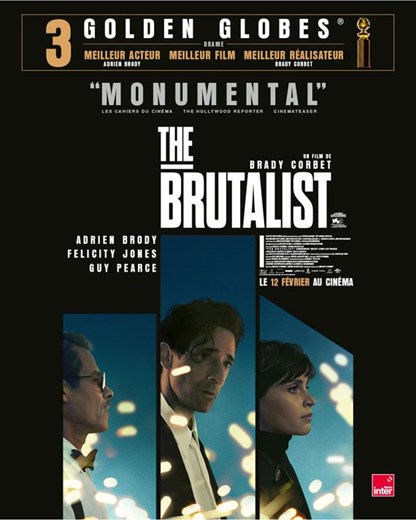 Affiche du film The Brutalist