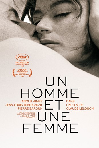Affiche du film Un homme et une femme