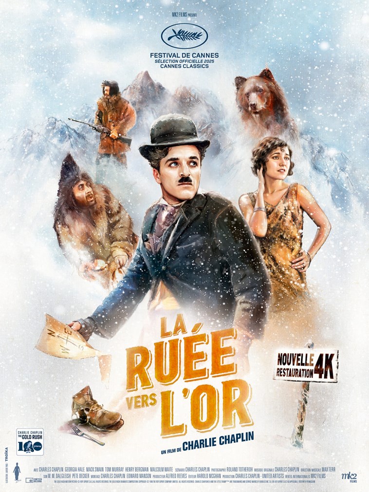 Affiche du film La Ruée vers l'or