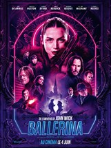Affiche du film De l'univers de John Wick : Ballerina