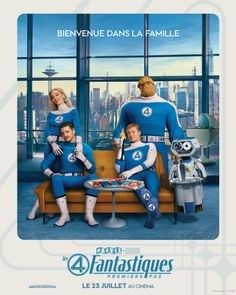 Affiche du film Les 4 Fantastiques : Premiers Pas