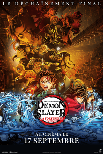 Affiche du film Demon Slayer : La Forteresse Infinie Film 1