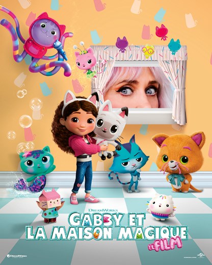 Affiche du film Gabby et la Maison Magique Le Film