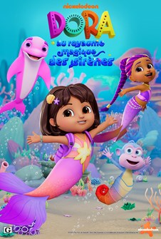 Affiche du film Dora au royaume magique des sirènes