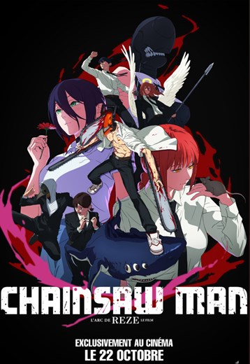Affiche du film Chainsaw Man - Le film : L'arc de Reze