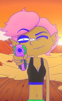 Affiche du film Lesbian Space Princess