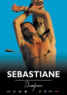 Affiche du film "Sebastiane" précédé de "At Low Tide"
