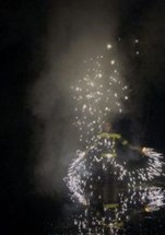 Affiche du film Un pays en flammes