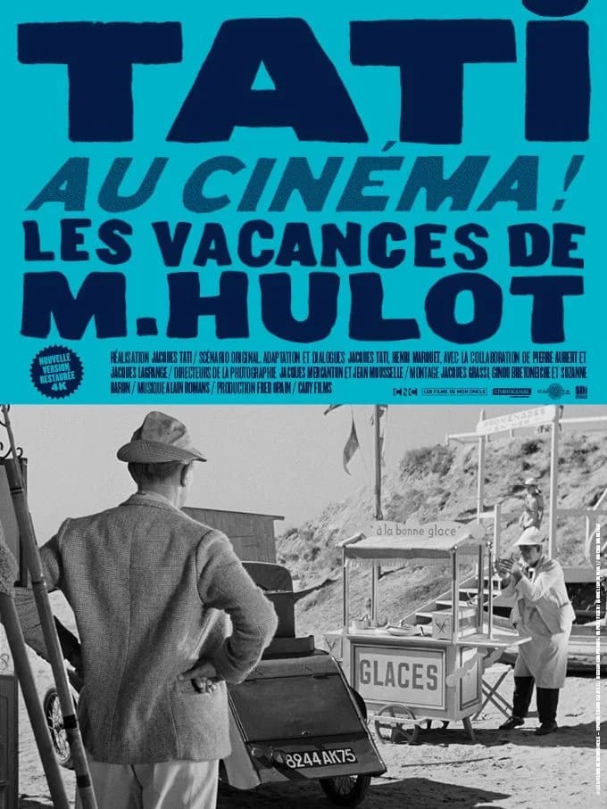 Affiche du film Les vacances de monsieur Hulot