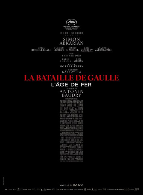 Affiche du film La Bataille de Gaulle - L’âge de fer