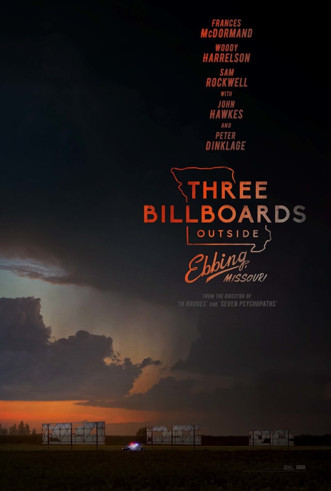 Affiche du film 3 Billboards, Les Panneaux de la vengeance