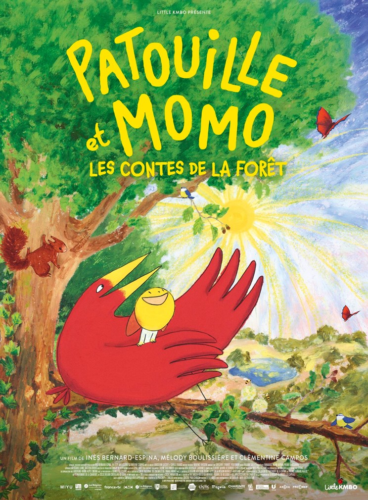 Affiche du film Patouille et Momo les contes de la forêt
