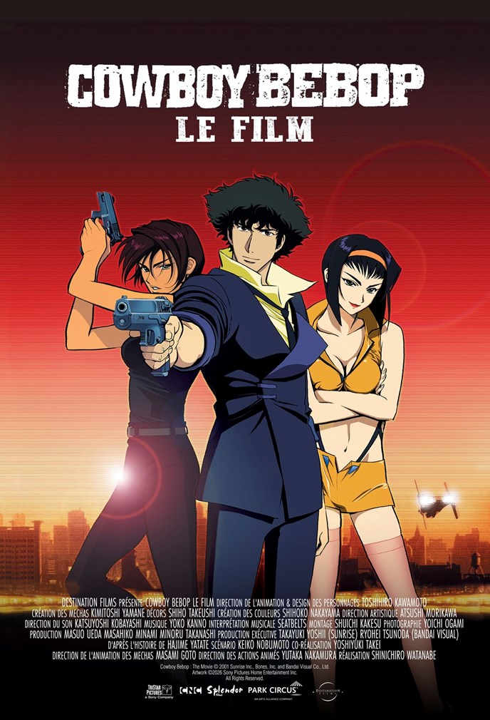 Affiche du film Cowboy Bebop, le film