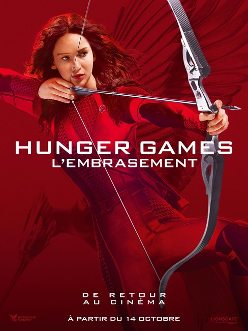 Affiche du film Hunger Games - L'embrasement