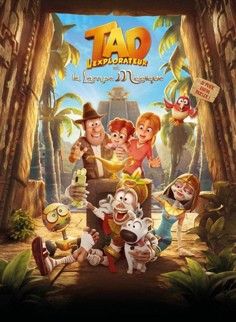 Affiche du film Tad l'explorateur et la lampe magique
