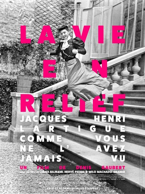 Affiche du film La Vie en relief - Jacques Henri Lartigue