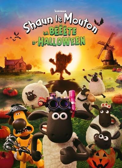 Affiche du film Shaun le Mouton : La Bêêête d'Halloween