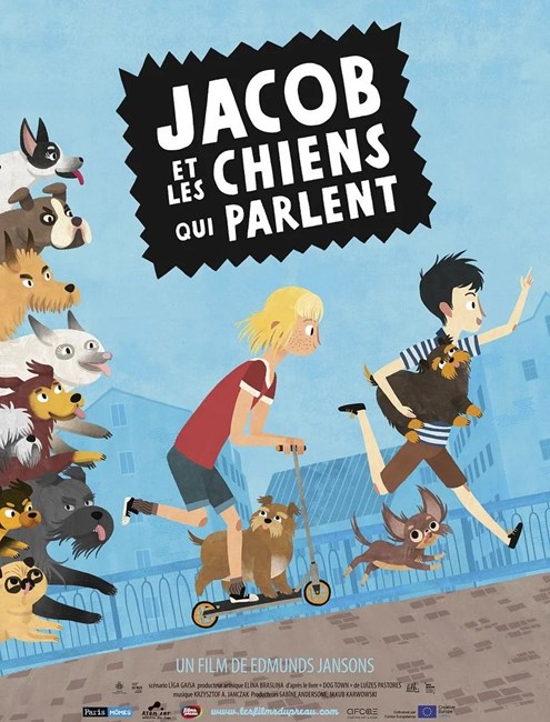 Affiche du film Jacob et les chiens qui parlent
