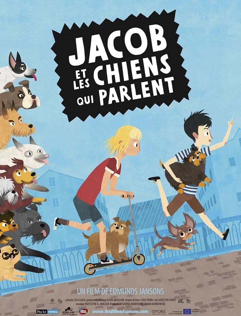 Affiche du film Jacob et les chiens qui parlent